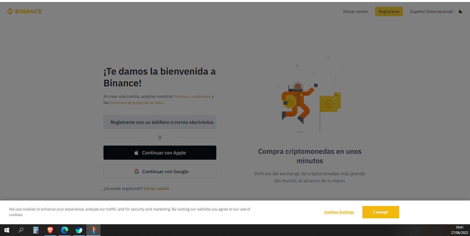 Cómo crear y verificar una cuenta en Binance - Modelos Webcam Mundial
