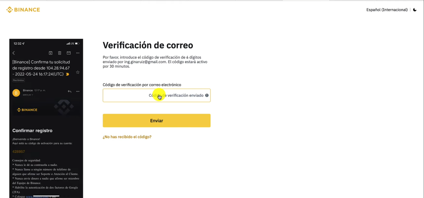 Cómo crear y verificar una cuenta en Binance - Modelos Webcam Mundial