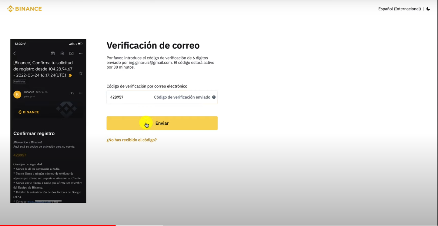 Cómo crear y verificar una cuenta en Binance - Modelos Webcam Mundial